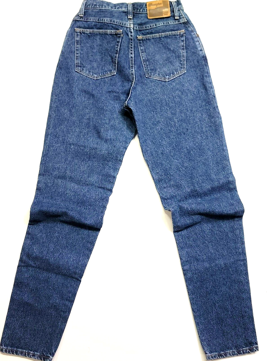 Vintage Wrangler Western Rodeo Indigo Denim Mom Jeans Women's 26x34 Made In  USA