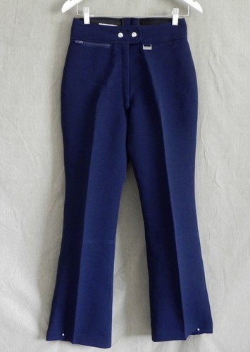 Vtg Ossi Skiwear Pants Wool Blend High 