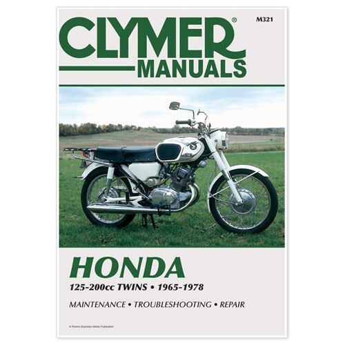 HONDA 125-200 TWIN CYLINDER MOTORCYCLES REPAIR, SERVICE, SHOP MANUAL, BOOK M321 - Picture 1 of 1