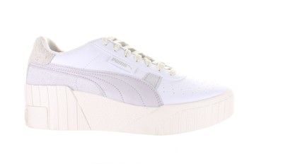 PUMA Womens Cali White Fashion Sneaker Size 10 (7770145)