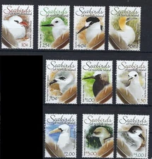 Norfolk Island 2005 & 2006 - Seabird Definitives, Complete Set of 10 - MNH
