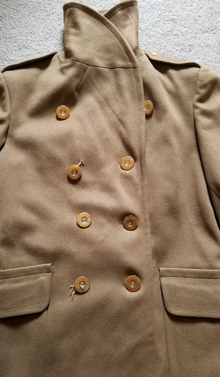 【80s】Vintage Shawl Collar Wool Coat USA Vintage 1980s HUGE SHAWL Collar Oversized Belted WRAP Coat