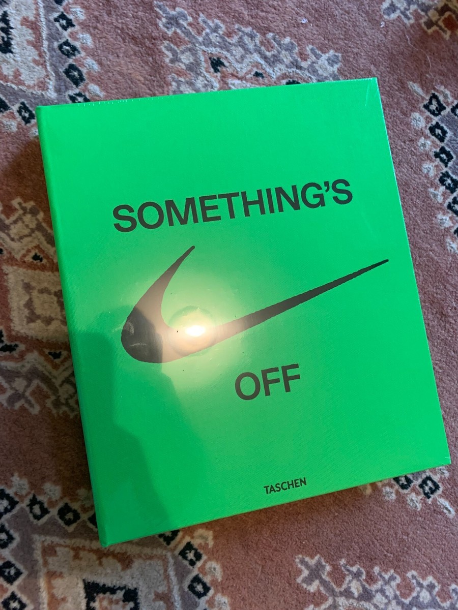 Virgil Abloh Nike ICONS SOMETHING'S OFF HARDBACK BOOK NEW SEALED