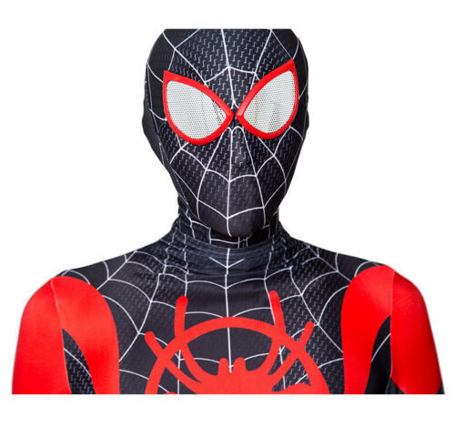 Spiderman Cosplay Jumpsuit Spiderman Costume Adults&Kids Bodysuit - Picture 5 of 18
