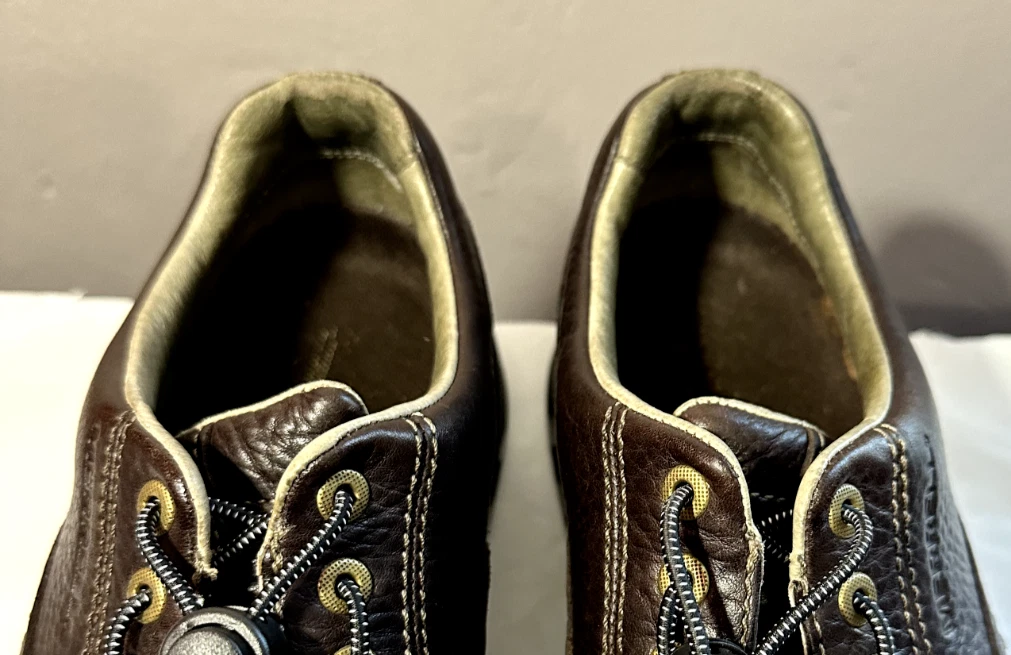merrell stollen ortholite leather oxford shoes