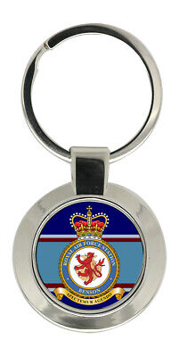 RAF Station Benson Leather Key Fob
