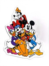 Disney MICKEY MOUSE and Friends Clubhouse Anime Cartoon Water Resistant Sticker