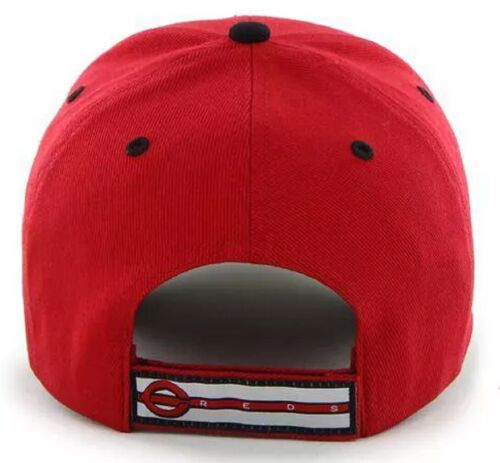Cincinnati Reds MLB Fan Favorite Red Basic MVP Hat Cap Adult Men's Adjustable - Picture 2 of 2