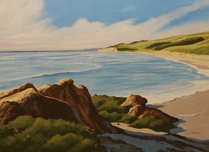 Original Painting Of Pacific Coast Off Southern California Ebay
