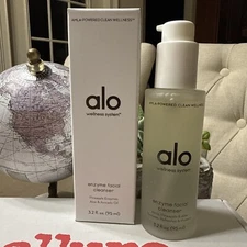 ALO GLOW SYSTEM Enzyme Facial Cleanser 3.2oz/95mL FULL SZ NEW BOX SEALED H1