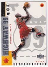 MICHAEL JORDAN 1999/00 UPPER DECK HIGHWAY 99 CARD #290 VERY RARE MASSIVE BV$