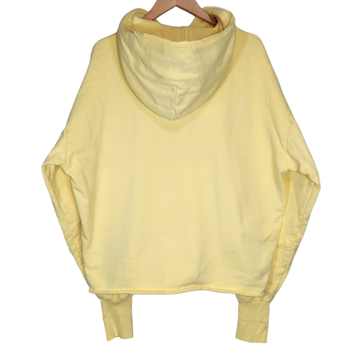 Drew House Mascot Deconstructed Hoodie Yellow Streetwear Designer