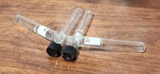 Test Tubes-Borosilicate Glass 8 ml 10mm x 100mm Mixed USA With Lid Pack of 10