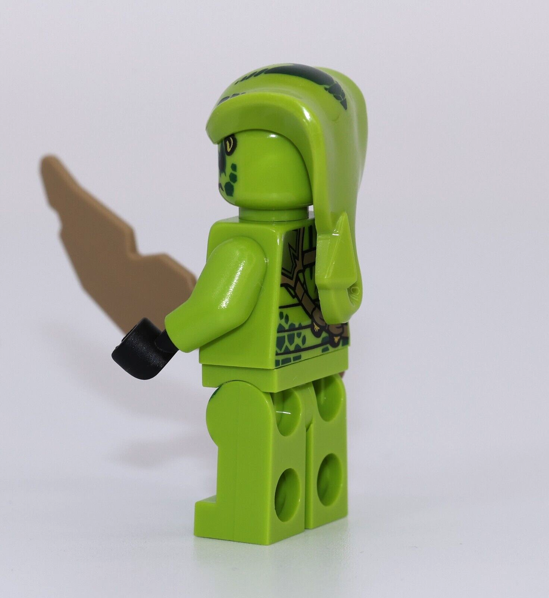 絶版ウィン・シャshya-la-la workshopブエノスアイレス東邪西毒 LEGO Ninjago Legacy Lasha Green Snake Warrior Minifigure w/Weapon