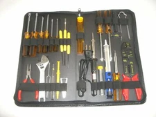 26 Piece Radio TV PC R&D Master Tool Kit w/ Solder Iron GC Electronics 12-6972 