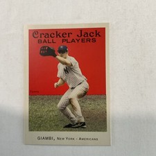 2004 TOPPS CRACKER JACK JASON  GIAMBI (SP) VARIATION #229 Upside Down Error ♨️A