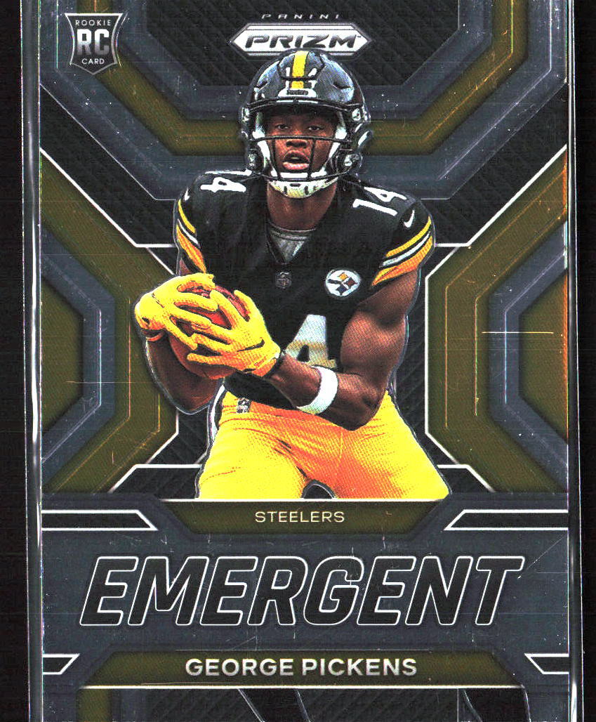 2022 Panini Prizm #E-17 George Pickens Emergent