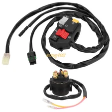 Handlebar Switch & Starter Relay for Honda Sportrax 250 TRX250EX 2x4 2001-2005
