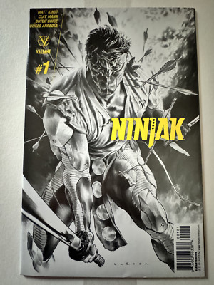 Ninjak #1 Sketch Comic 1st Print Unread Never Opened 1st Appearance of Roku 1:60