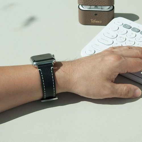 Apple Watch Leather Bands Premium Genuine Leather Wrist Band (38/40 mm) - Picture 14 of 48