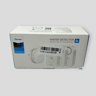 Govee Water Detector 3-pack With RF WiFi Gateway H5054 & H5040 OPEN BOX