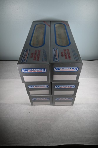Williams Crown Edition O Gauge 6 Passenger Car Set Great Northern Empire Builder - Picture 3 of 13