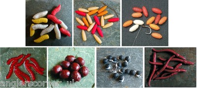 Enterprise Tackle Imitation Baits, Maggots, Grubs, Casters, Worms / Carp Fishing