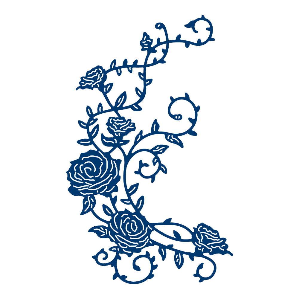 Tattered Lace PEACH SORBET CRESCENT Die- TLD0153 - FREE UK P&P