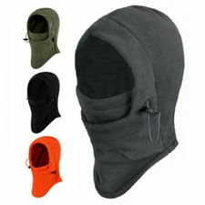 Winter Windproof Fleece Neck Warm Balaclava Ski Full Face Mask for Cold Weather