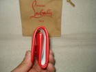 100% AUTHENTIC NEW WOMEN CHRISTIAN LOUBOUTIN MINI LOUBIGAGA COIN WALLET — photo 6