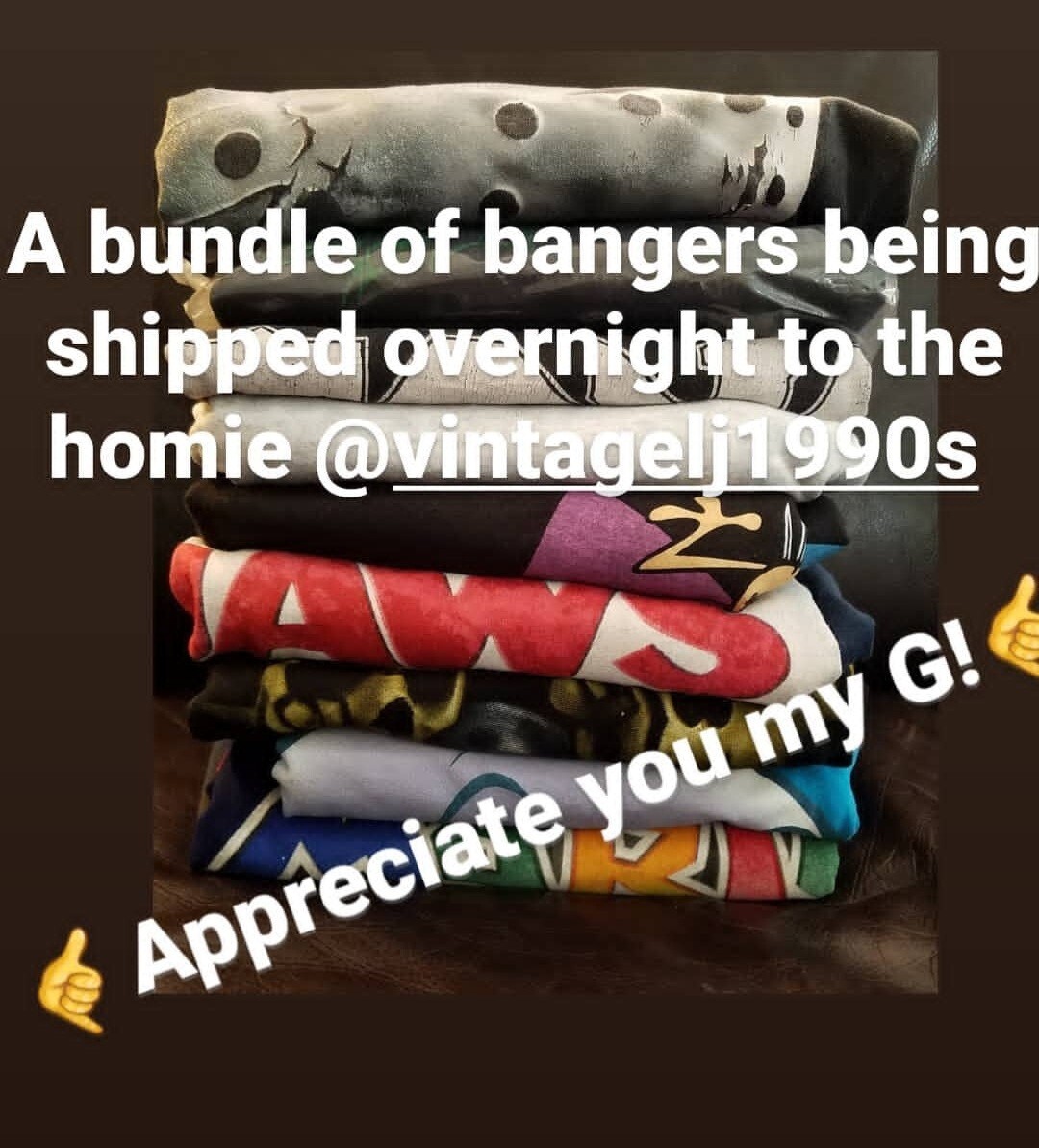 Vintage Mystery tee Shirt box 80,s and 90's Resell Lo… Gem