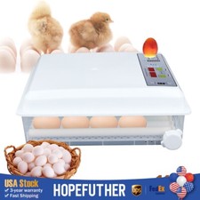 Egg Incubator 64 Eggs Fully Digital Automatic Hatcher for Hatching Chicken Farm