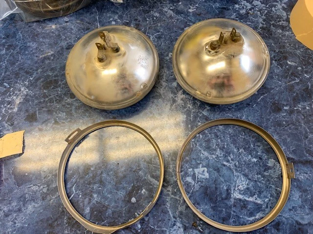 1966-1967 Lincoln Continental headlights - Image 2 of 3
