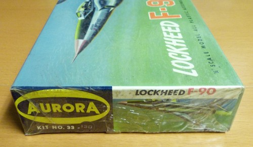 Vintage Aurora Lockheed F-90 - NEW - Factory Sealed - MISB - Picture 5 of 6