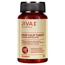 Jiva Pain-Calm Tablet - Natural Painn Reliever - Strengthens the Bones - 120 Tab