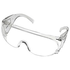 ERB 605 Visitor Spec Clear OTG Fit Over Most Safety Glasses Lab Side Shield Z87
