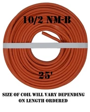 10/2 NM-B x 25' Southwire "Romex®" Electrical Cable
