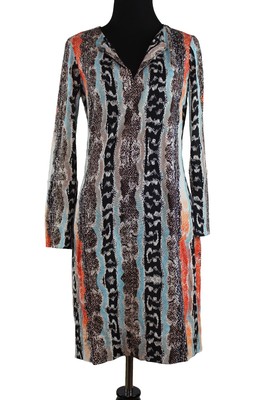 oasis snakeskin dress