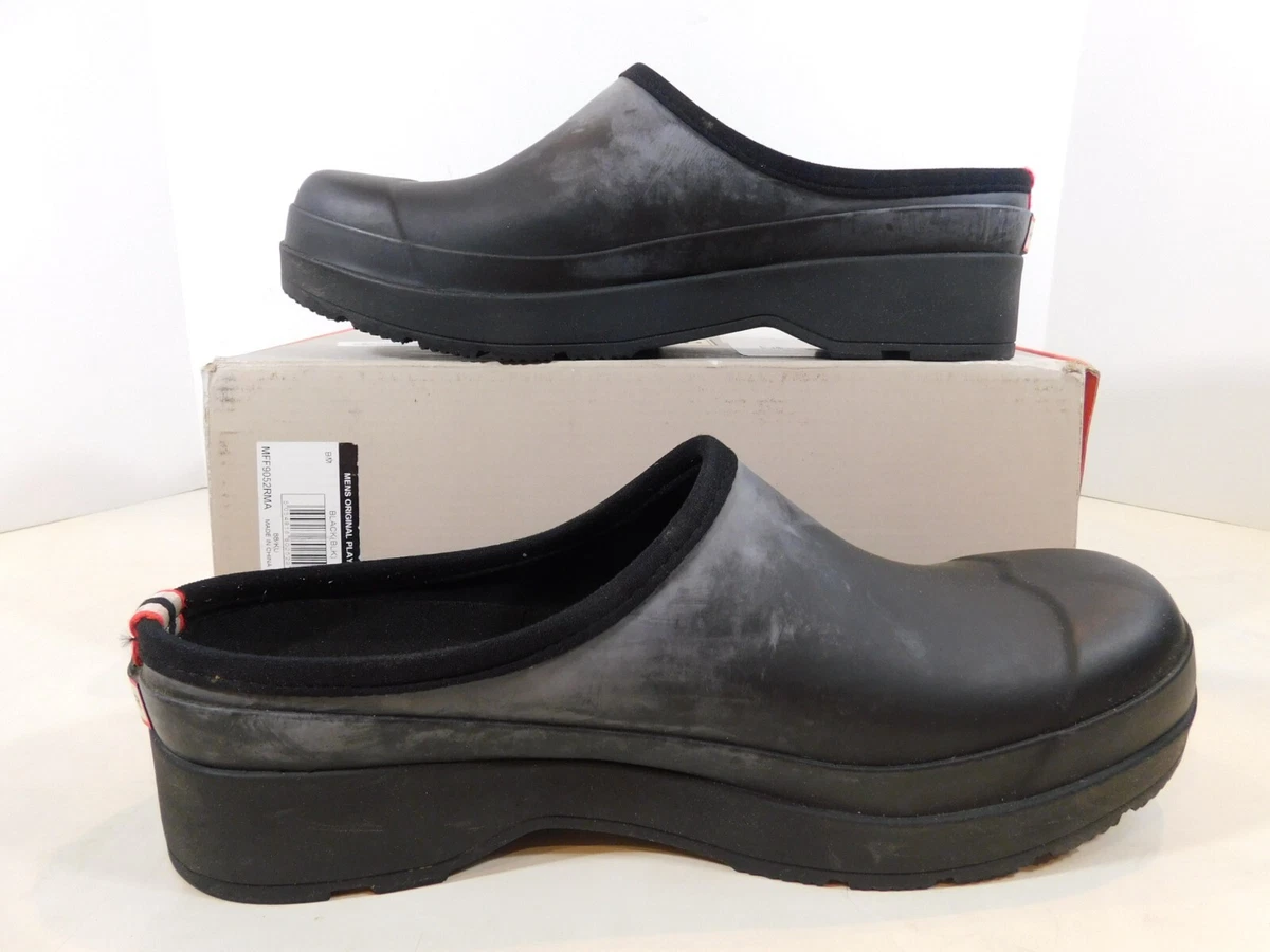 Hunter clogs mens sales
