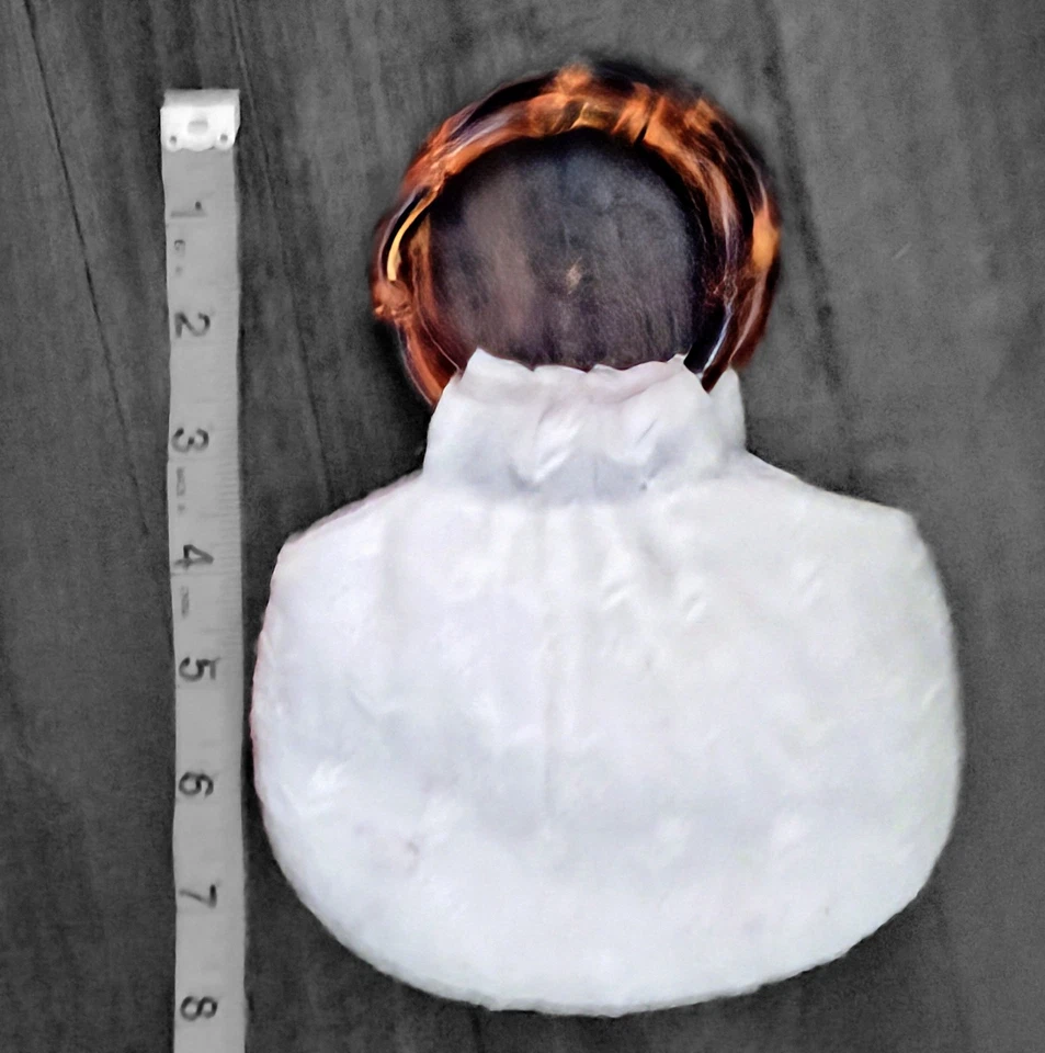 De Colección Mini Bolso sin asas Baby Gap Boho Mango de Madera Ojales Niñas Foto 3 de 4