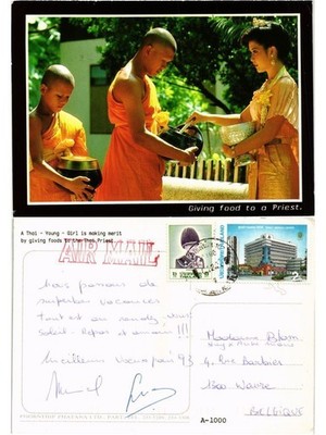 CPM THAILAND - Einem Priester Essen geben (335156)