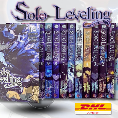 Solo Leveling Manga English NEW Vol 1-14 Full Set/Half (Full Color) Manhwa Comic