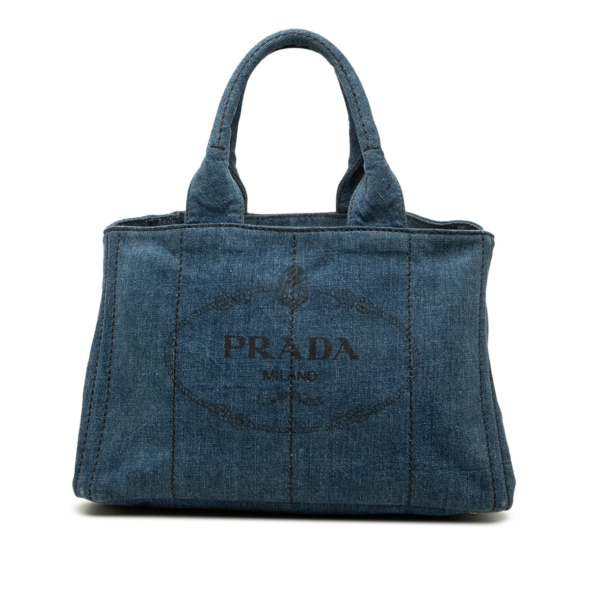 PRADA Denim Exterior Bags & Handbags for Women for sale | eBay