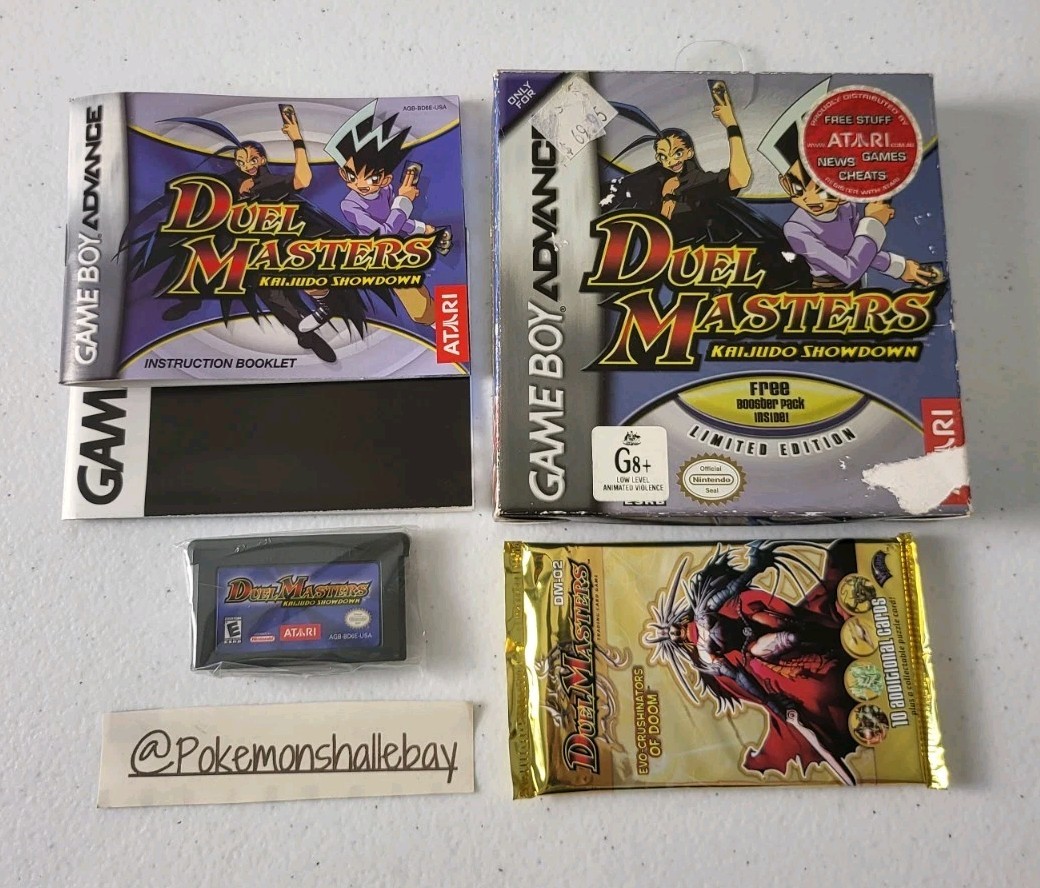 Duel Masters: Kaijudo Showdown LTD Ed - Nintendo GBA *BOXED
