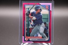 2024 Bowman - 1st Prospects Antonio Anderson #BP-20 Fuchsia Border /299