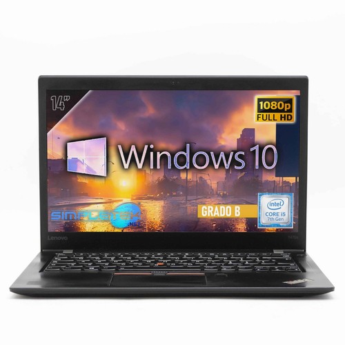 Lenovo T470S Core i5 14 " Windows 10 4GB 120GB Notebook Laptop FHD Layout