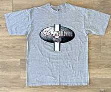 Vintage WU WEAR Worldwide WU TANG CLAN T shirt XL Hip Hop Grey 90's