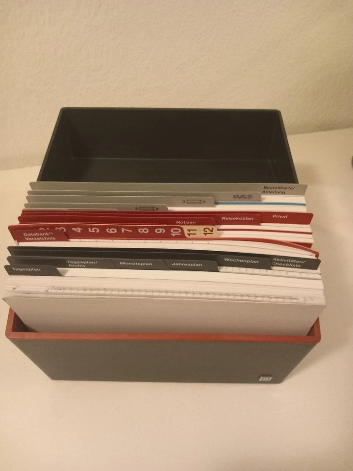 time system A5 Montana Ledermappe + Zubehör - Bild 4 von 4