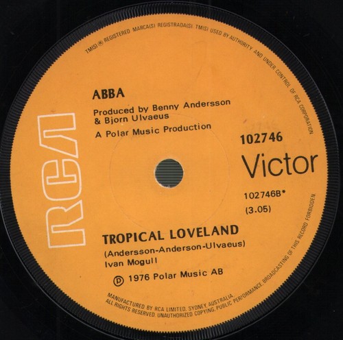 Abba Fernando 7" vinyl Australia Rca Victor 1976 7". vinyl has a few marks - Picture 2 of 2