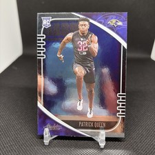2020 Absolute Football Patrick Queen Rookie Card #185 Set Break NM. rookie card picture